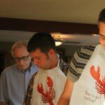 Lobster boil guests